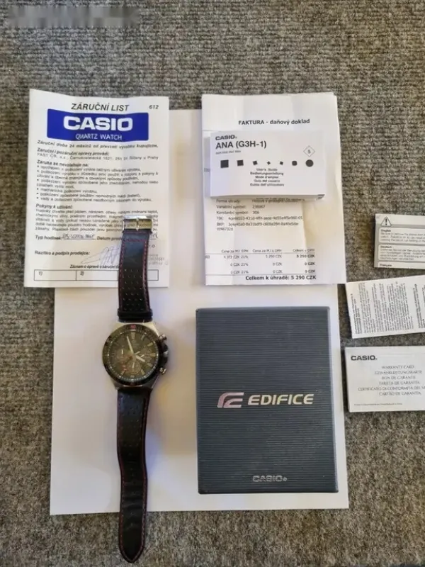 Hodinky CASIO EDIFICE EFS S520CBL