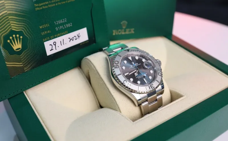 Rolex Yacht-Master Rhodium 2024