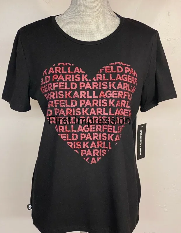 KARL LAGERFELD dámské tričko M
