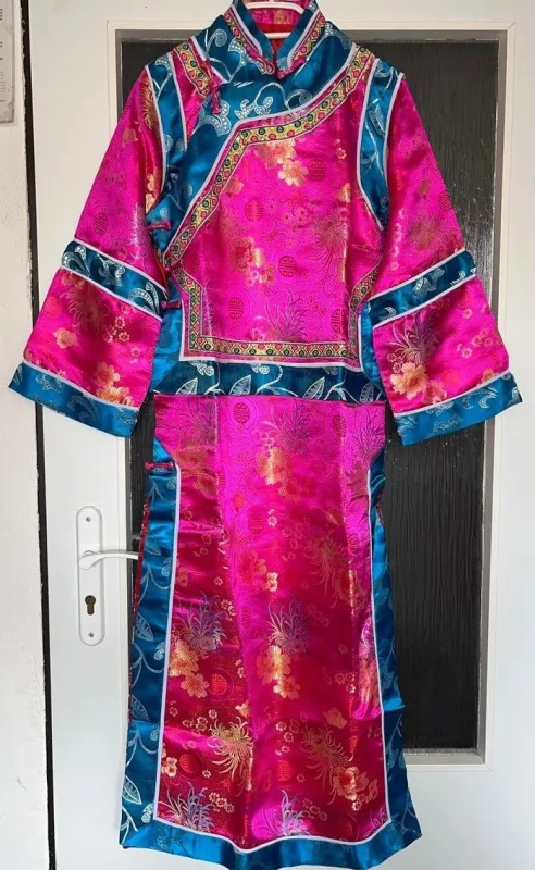 Čínské kimono - dámské šaty, kostým